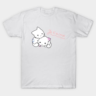 Kittens in love T-Shirt